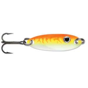 Image of VMC Flash Champ Spoon | Glow Orange Fire UV; 1/32 oz.