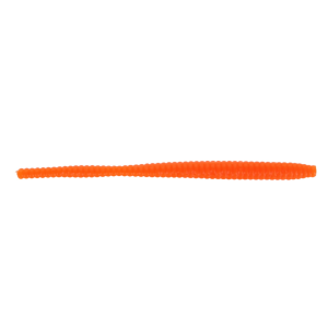 Image of Berkley PowerBait Floating Trout Worm | Fluorescent Orange; 3 in.
