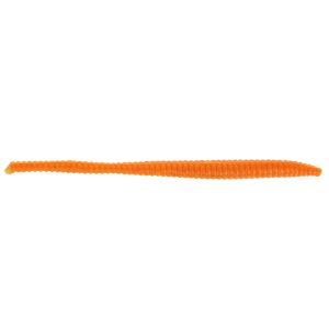 Image of Berkley PowerBait Floating Trout Worm | Orange Peel; 3 in.