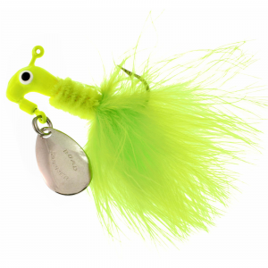 Image of Road Runner Original Marabou Jigs | Chartreuse; 1/16 oz.