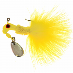 Image of Road Runner Original Marabou Jigs | Yellow; 1/16 oz.