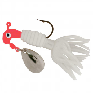 Image of Road Runner Crappie Tamer Jigs | Red/White/Pearl; 1/16 oz.