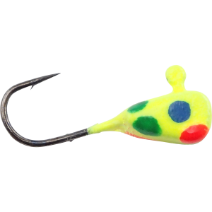 Image of Clam Dave Genz Drop-Kick Jig | Glow Chartreuse Wonderbread; 8
