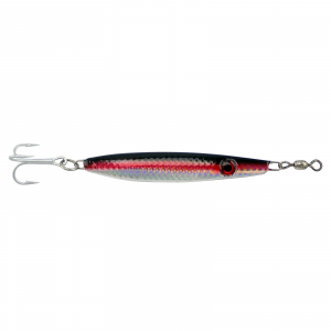 Image of P-Line 'Sassin Jig | Silver Black Red; 2 oz.