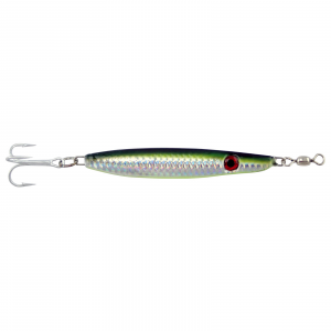 Image of P-Line 'Sassin Jig | Silver Black Chartreuse; 2 oz.