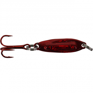 Image of ACME Tackle Rattlemaster Kastmaster | Red Crush Glow Foil; 1/24 oz.