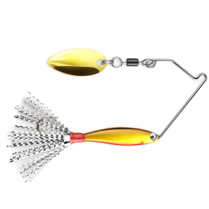 Image of Dynamic Lures Trout Spinnerbait | Gold/Orange; 2 1/4 in.