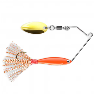Image of Dynamic Lures Trout Spinnerbait | Orange; 2 1/4 in.