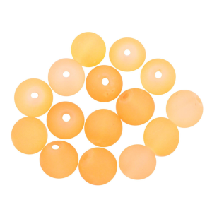 Image of Creek Candy Bead Company Sinkz Beads | Frosty Brown Roe Hyper UV; 6 mm