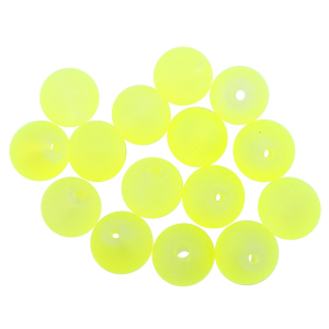 Image of Creek Candy Bead Company Sinkz Beads | Frosty Chartreuse Hyper UV; 8 mm