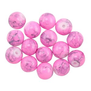 Image of Creek Candy Bead Company Sinkz Beads | Toxic Berry Hyper UV; 10 mm