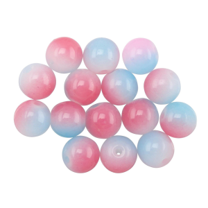 Image of Creek Candy Bead Company Sinkz Beads | Cherry Blueberry Slushy; 6 mm
