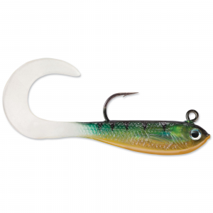 Image of Storm Wildeye Curl Tail Minnow | Perch; 1/8 oz.