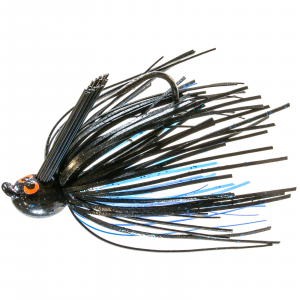 Image of Z-Man CrossEyeZ Power Finesse Jig | Black Blue; 1/4 oz.