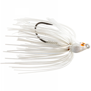 Image of Z-Man CrossEyeZ Snakehead Swim Jig | Pearl Ghost; 1/4 oz.