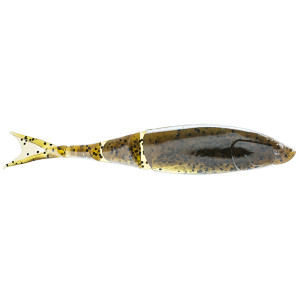 Image of Z-Man RaZor ShadZ Soft Swimbait | Green Pumpkin; 4.5 in.