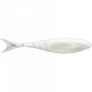 Image of Z-Man RaZor ShadZ Soft Swimbait | Pearl; 4.5 in.