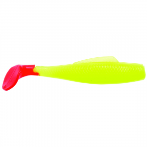 Image of Z-Man MinnowZ Soft Swimbait | Chartreuse Red Tail; 3 in.