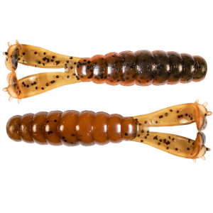 Image of Z-Man Baby GOAT Soft Bait | Green Pumpkin Orange; 3 in.