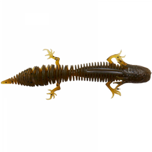 Image of Savage Gear Ned Salamander Soft Baits | Green Pumpkin; 3 in.