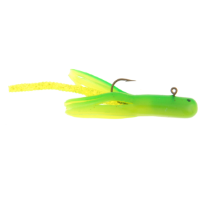 Image of Berkley PowerBait Pre-Rigged Atomic Teasers | Green Chartreuse; 1/16 oz.