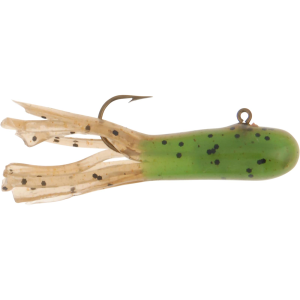 Image of Berkley PowerBait Pre-Rigged Atomic Tubes | Grasshopper; 1/16 oz.