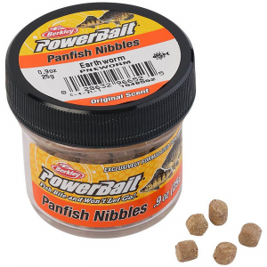 Berkley PowerBait Panfish Nibbles | Earthworm