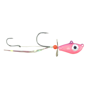 Image of Mustad Addicted Walleye Death Spinner Jig | Pink-Purple; 1/4 oz.