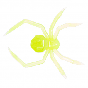 Image of Lunkerhunt Hive Micro Strider Soft Bait | Chartreuse Glow; 1 in.