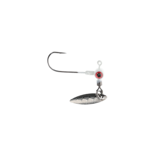 Image of Strike King Mr. Crappie Sausage Head - Under Spin | White; 1/16 oz.
