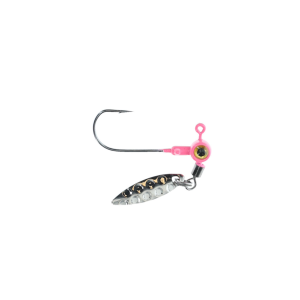 Image of Strike King Mr. Crappie Sausage Head - Under Spin | Pink; 1/16 oz.