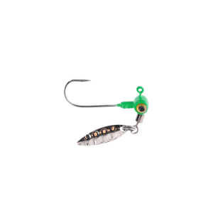 Image of Strike King Mr. Crappie Sausage Head - Under Spin | Limetreuse; 1/8 oz.