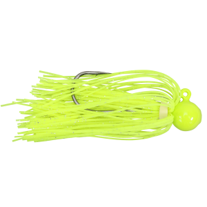 Image of BnR Tackle Twitching Jigs | Chartreuse; 3/8 oz.