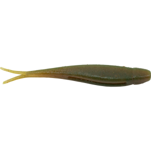Image of Z-Man Scented Jerk Shadz | Motor Oil; 4 in.