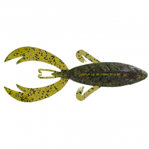 Image of Big Bite Baits Fighting Frog | Watermelon Red Flake; 4 in.