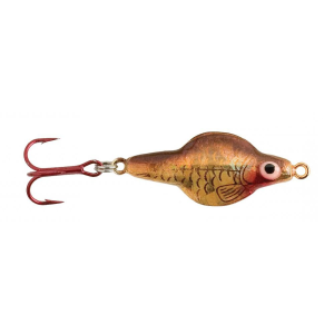 Image of Lindy Rattl'n Flyer Jigging Spoon | Gold Shiner; 1/16 oz.