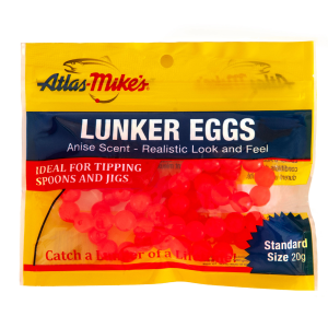 Image of Atlas Lunker Eggs | Orange; 8 mm
