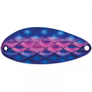 Image of ACME Tackle Little Cleo Spoon | Diamond Purple Pink; 2/3 oz.