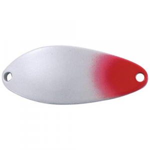 Image of ACME Tackle Little Cleo Spoon | Pearl Red Head; 3/4 oz.