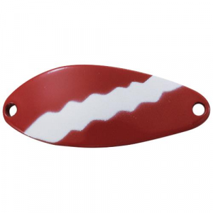 Image of ACME Tackle Little Cleo Spoon | Red White Stripe; 3/4 oz.