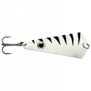 Image of VMC Tingler Spoon | Glow Tiger; 1/8 oz.