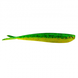 Image of Lunker City Fin-S-Fish | Fire Perch; 4 in.