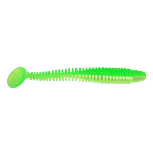 Image of Lunker City Swimmin' Ribster | Limetreuse; 4 in.