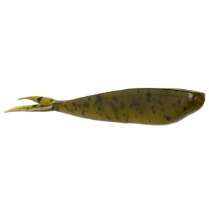 Image of Zoom Tiny Fluke | Green Pumpkin; 3 in.