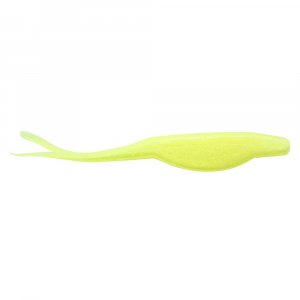 Image of Zoom Super Fluke Jr. | Chartreuse Pearl; 4 in.