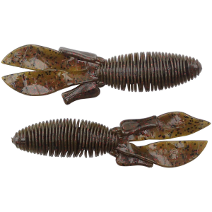 Image of Missile Baits D Bomb Soft Bait | Green Pumpkin Red; 4.5 in.