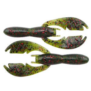 Image of NetBait BaitFuel Infused Baby Paca Craw Soft Bait | Watermelon Red; 3 3/4 in.