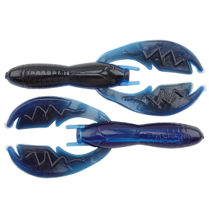Image of NetBait BaitFuel Infused Baby Paca Craw Soft Bait | Black Blue; 3 3/4 in.