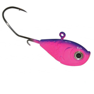 Image of Walleye Nation Creations Marble Eye Jig Heads | Cotton Candy; 1/2 oz.