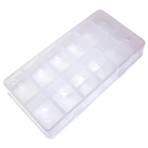 Image of Hareline Dubbin Dubbin 12 Compartment Dubbing Box